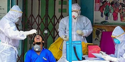 இந்தியாவில் மேலும் 2,756 பேருக்கு கரோனா
