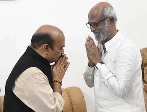 கன்னடத்தில் பேசிய ரஜினிக்கு நெஞ்சார்ந்த நன்றிகள்: கர்நாடக முதல்வர்