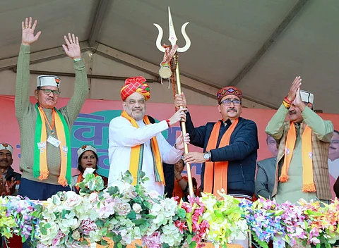 ‘காங்கிரஸ் கட்சியில் ஜனநாயகம் இல்லை’: அமித்ஷா விமர்சனம்