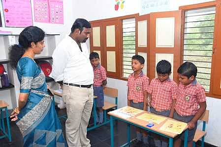 ஸ்ரீரங்கபூபதி பள்ளியில் அறிவியல் கண்காட்சி