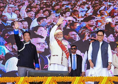 உள்கட்டமைப்பு வசதிகளுக்காக அருணாசலுக்கு ரூ.50 ஆயிரம் கோடி: பிரதமர்