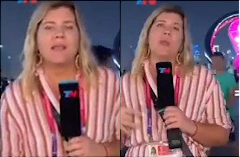 நேரலையில் இருந்த செய்தியாளரிடம் கொள்ளை! எப்படித் தெரியுமா?