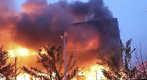 சீனாவில் தொழிற்சாலையில் தீ விபத்து: 36 பேர் பலி