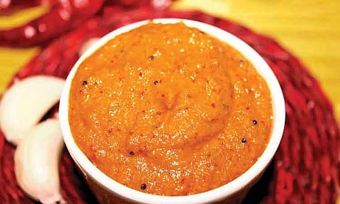 பூண்டு சட்னி