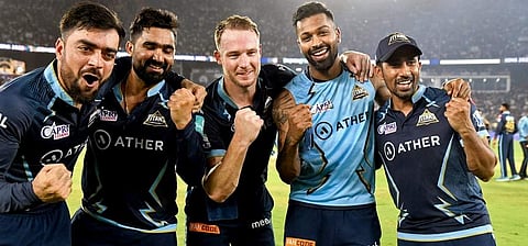 2022 ஐபிஎல் போட்டியை குஜராத் அணி வென்றது.