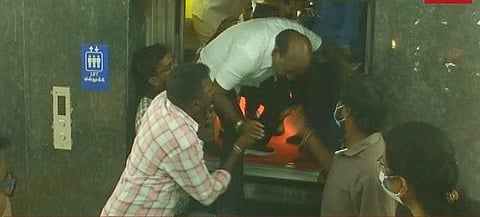 லிஃப்டில் சிக்கிய அமைச்சர் மா.சுப்பிரமணியன்: ஸ்டான்லி மருத்துவமனையில் பரபரப்பு