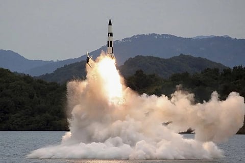 23 ஏவுகணைகளை வீசி வட கொரியா சோதனை