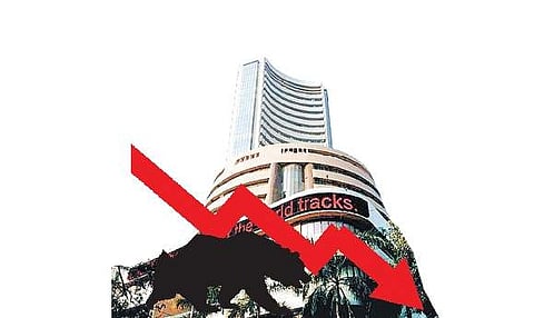 மூன்றாவது நாளாக ‘கரடி’ ஆதிக்கம்: 241 புள்ளிகளை இழந்தது சென்செக்ஸ்