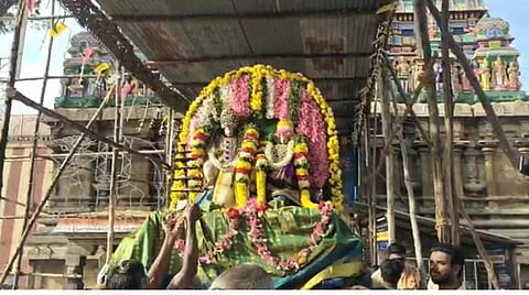மங்களராகுவாக அருள்பாலிக்கும் ஸ்ரீராகுபகவான்