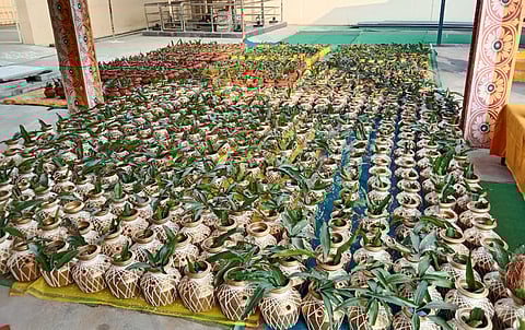 தன்வந்திரி ஆரோக்ய பீடத்தில் இன்று சகஸ்ர கலசாபிஷேகம்