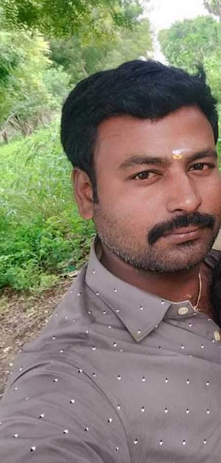 விஷம் குடித்துத் தற்கொலை செய்து கொண்ட கணேசன்.