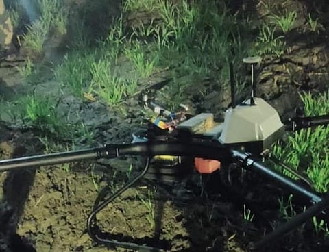 பஞ்சாபில் சுட்டுவீழ்த்தப்பட்ட பாகிஸ்தான் ஆளில்லா விமானம்