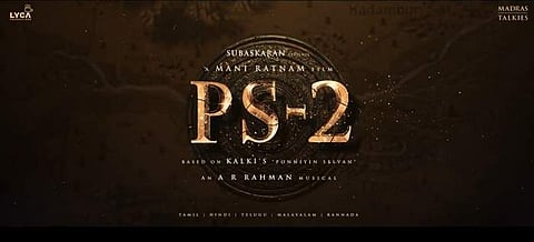 ’பொன்னியின் செல்வன் 2’ வெளியீட்டுத் தேதி அறிவிப்பு