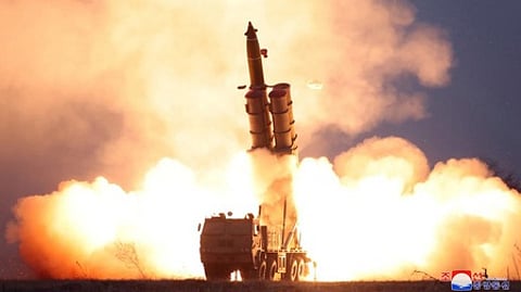 வட கொரியா மீண்டும் ஏவுகணை சோதனை