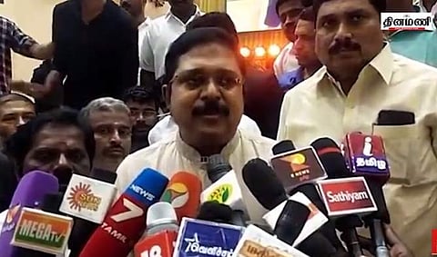 அதிமுக செயல்படாமல் இருப்பதற்கு ஓபிஎஸ், இபிஎஸ்சே காரணம்: டிடிவி தினகரன்