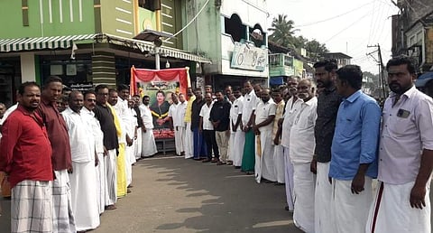 கூத்தாநல்லூரில் அதிமுக சார்பில் ஜெயலலிதாவின் நினைவு நாள் அனுசரிப்பு.