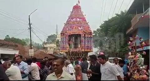 சுவாமிமலை சுவாமிநாத சாமி திருக்கோவிலில் தேரோட்டம்