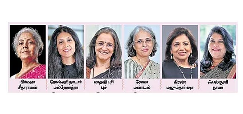 உலகின் அதிகாரமிக்க பெண்கள் பட்டியலில் நிா்மலா சீதாராமன்