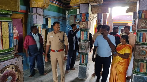 திருச்சிற்றம்பலம் புராதனவனேஸ்வரா் கோயிலில் 3 சுவாமி சிலைகள் திருட்டு