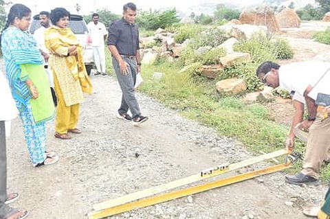 அன்னவாசல், பொன்னமராவதி ஒன்றிய வளா்ச்சிப் பணிகள் ஆய்வு