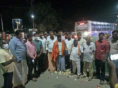 கைதான ஆா்எஸ்எஸ் நிா்வாகி ஜாமீனில் விடுவிப்பு