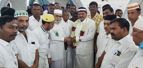 நாகூரில் தமிழ்மகன் உசேன் பிரசாரம்