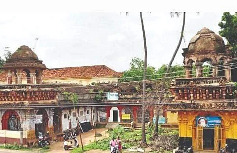 யமுனாம்பாள் அரண்மனை சத்திரம் ஒருபகுதி.