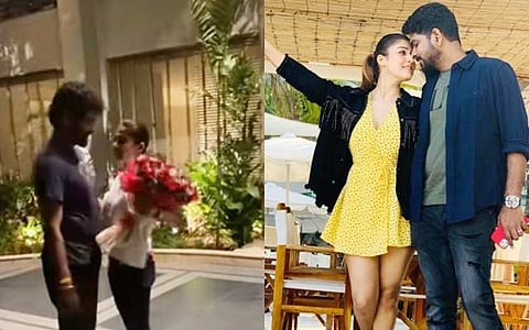 காதலர் தினத்தில் விக்னேஷ் சிவனுக்கு இன்ப அதிர்ச்சி கொடுத்த நயன்தாரா: வைரலாகும் விடியோ