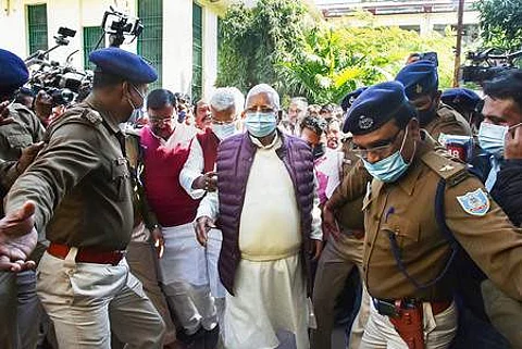 5-ஆவது கால்நடைத் தீவன ஊழல்: லாலு உள்ளிட்டோருக்கு இன்று தண்டனை அறிவிப்பு