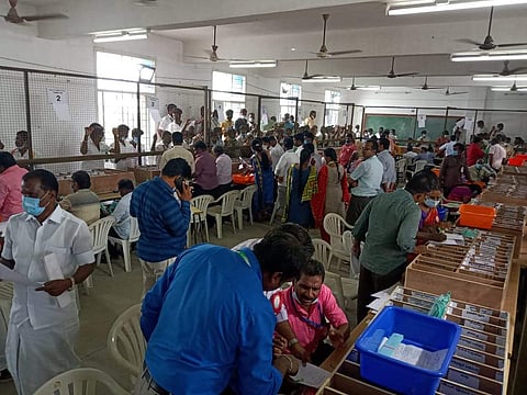 வாக்கு எண்ணிக்கை தொடக்கம் - கோப்புப்படம்