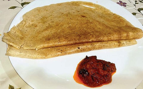 வெள்ளை சோளம் தோசை