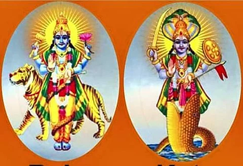 ராகு-கேது பகவான்கள்