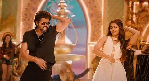 வெளியானது பீஸ்ட் படத்தின் அரபிக் குத்து விடியோ பாடல்