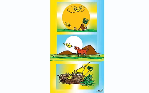 கதைப் பாடல்: இறக்கை முளைத்த குருவி