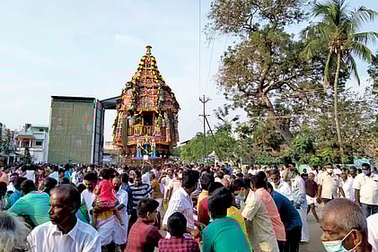 பாண்டமங்கலம் பிரசன்ன வெங்கட்ரமணப் பெருமாள் கோயில் திருத்தோ் பெருவிழா