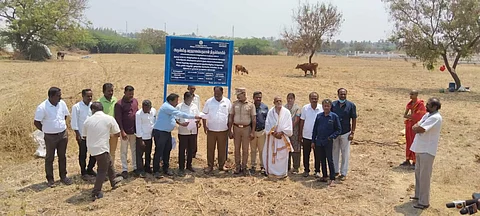 திருப்பூர் அருகே ரூ.2 கோடி மதிப்பிலான கோயில் ஆக்கிரமிப்பு நிலம் மீட்பு