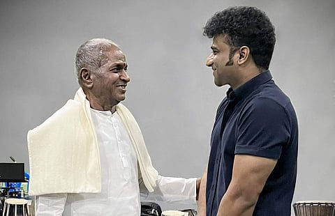 ''இளையராஜாவின் மற்றொரு பக்கம்...'' - இசையமைப்பாளர் தேவி ஸ்ரீ பிரசாத் நெகிழ்ச்சியுடன் பகிர்ந்த படம்