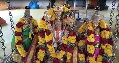 எடப்பாடி அருகே ஸ்ரீ ஞான கந்தசாமி கோயிலில் பங்குனி உத்திர திருக்கல்யாண தேரோட்டம்