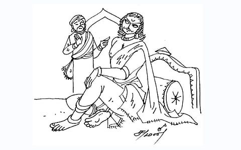 தலைவனை வெறுத்த பாணன்