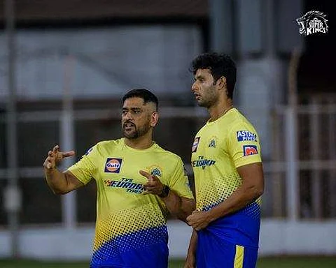 தீவிரப் பயிற்சியில் சென்னை சூப்பா் கிங்ஸ்