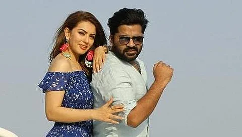 சிம்பு - ஹன்சிகா இணைந்து நடித்துள்ள 'மஹா' வெளியிட்டுத் தேதி அறிவிப்பு