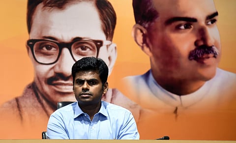 திமுகவின் அச்சுறுத்தல்களை எல்லாம் நீதிமன்றத்தில் சந்திப்பேன்: அண்ணாமலை
