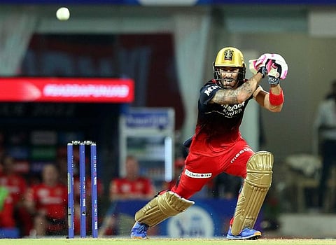 டூ பிளெஸ்சி அதிரடி அரைசதம்: பஞ்சாப் அணிக்கு 206 ரன்கள் இலக்கு