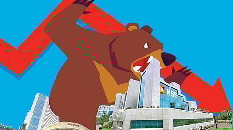 சித்தரிக்கப்பட்டது |கோப்புப் படம் | இந்திய பங்குச் சந்தை