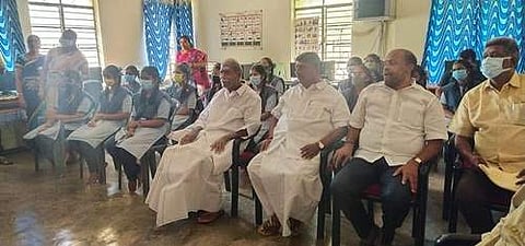 புதுச்சேரி: இணையவழியில் மாணவர்களுடன் பிரதமர் கலந்துரையாடல் நிகழ்ச்சி; முதல்வர் ரங்கசாமி பங்கேற்பு