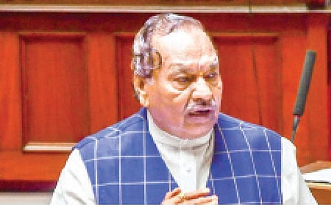 அரசு ஒப்பந்ததாரர் உயிரிழந்த விவகாரம்: கர்நாடக அமைச்சர் மீது வழக்குப் பதிவு