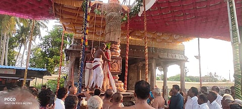 திருவிடந்தை சித்திரை பெருவிழா கொடியேற்றம்