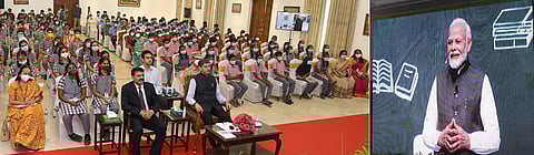 காணொலியில் பிரதமா் உரை