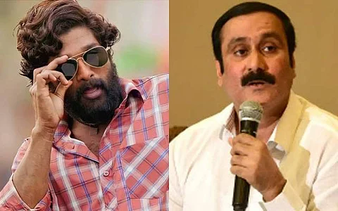 ''படத்திலும் அப்படி நடிக்காதீங்க'' - அல்லு அர்ஜுனுக்கு அன்புமணி ராமதாஸ் அறிவுரை