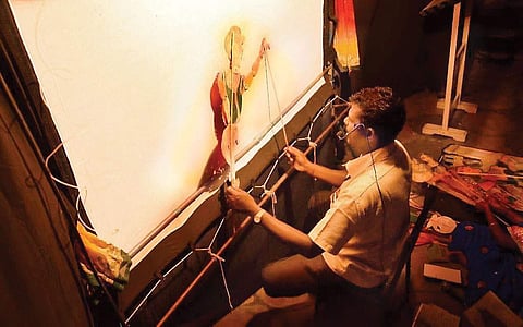 நசித்து வரும் தோல் பாவை கூத்து!